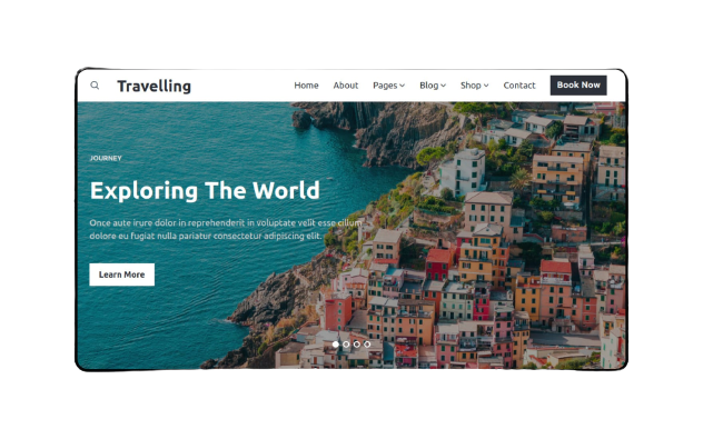 Customized Tour and Travel website