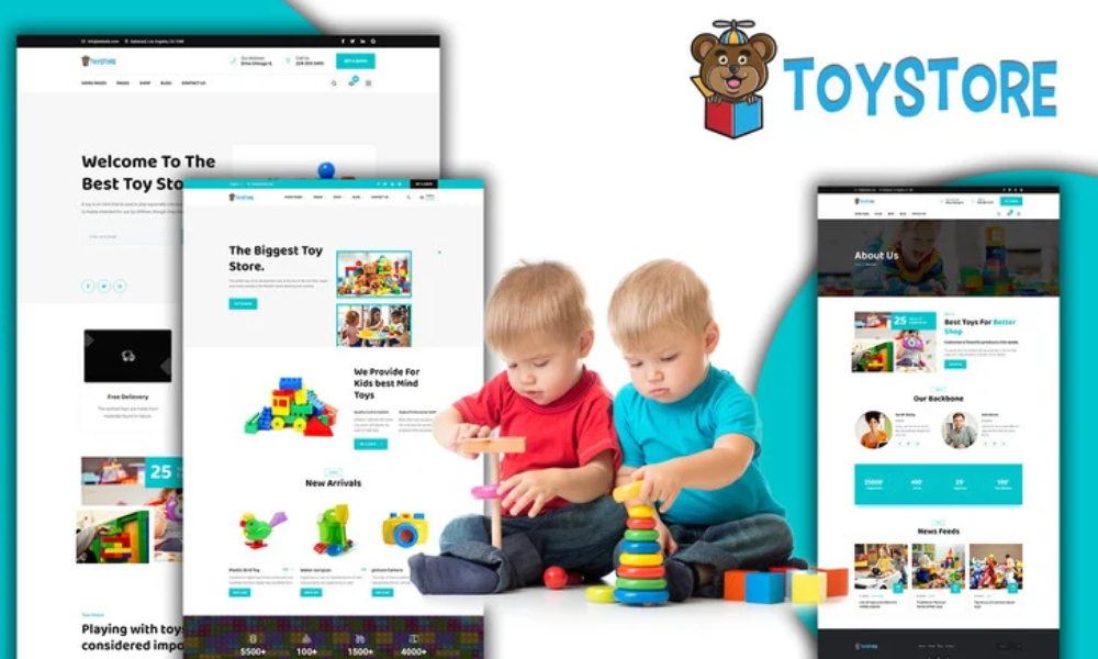 Creative gifts and toys website