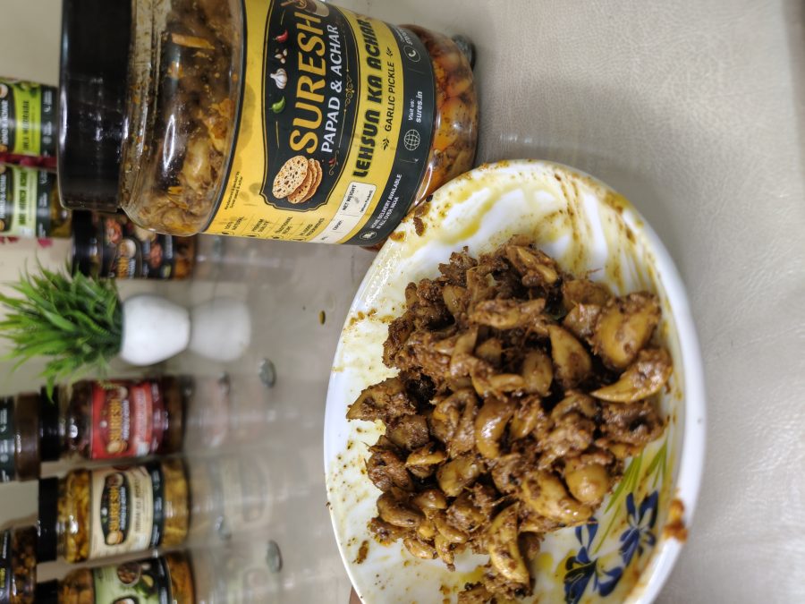 Garlic Pickle (Lehsun Achar)